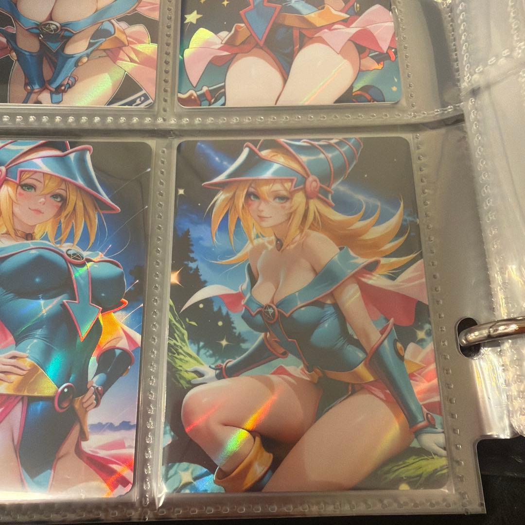 遊戯王　ブラックマジシャンガール　9枚セット　セクシーカード　ウラシク　美少女