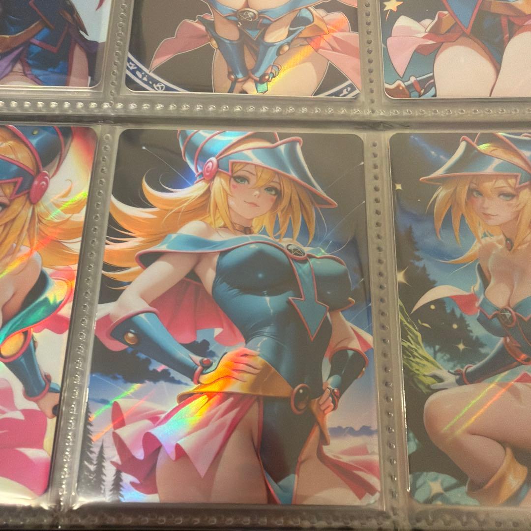 遊戯王　ブラックマジシャンガール　9枚セット　セクシーカード　ウラシク　美少女