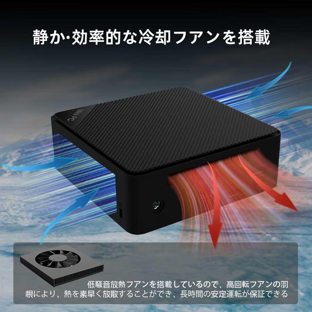 【高性能】ミニPC intel pentium/Win11/16GB/256GB