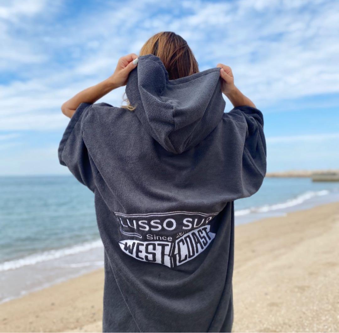 再入荷　LUSSO SURF お着替えポンチョ　グレー⭐︎送料込み