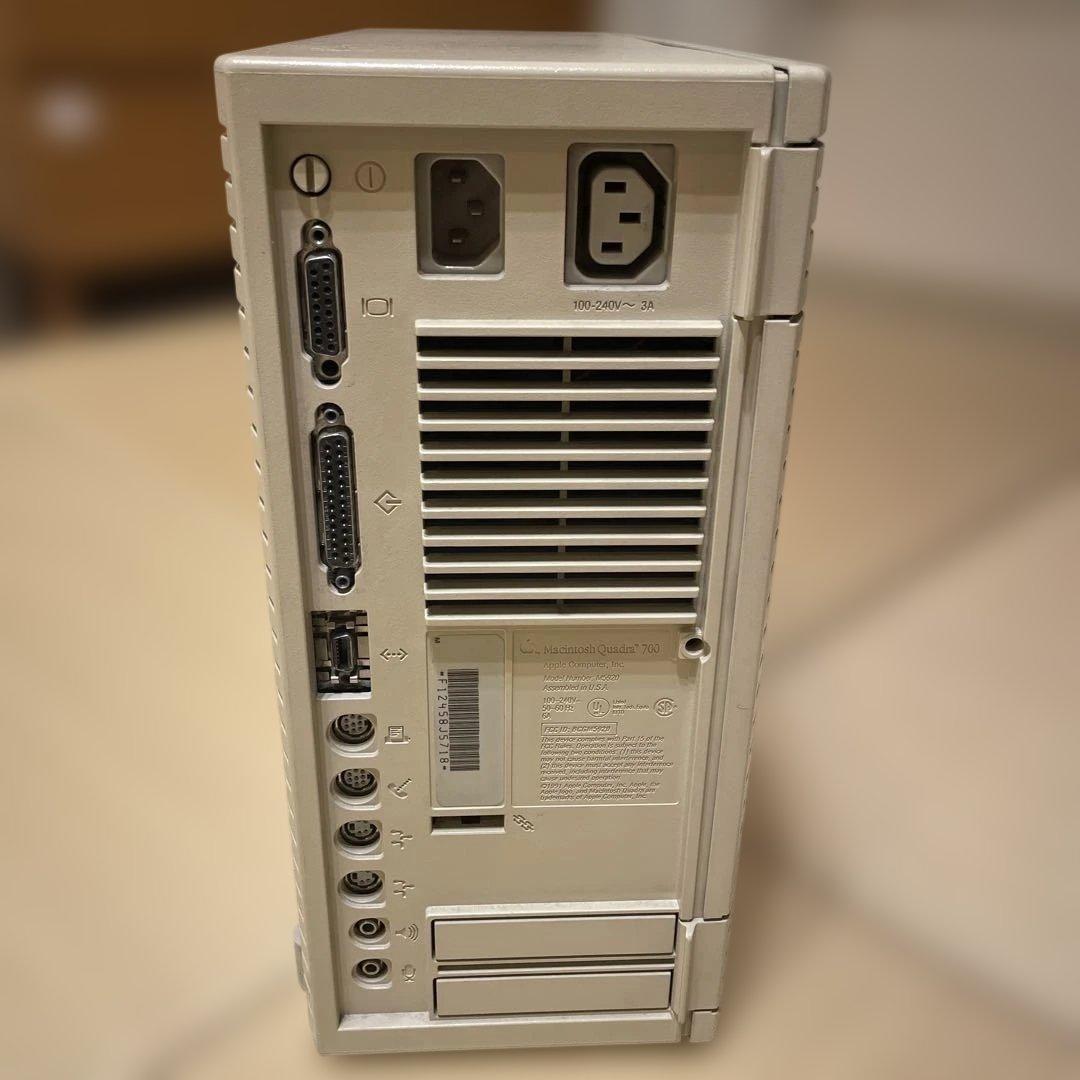 Apple Macintosh Quadra 700 68MB OS8 動作品