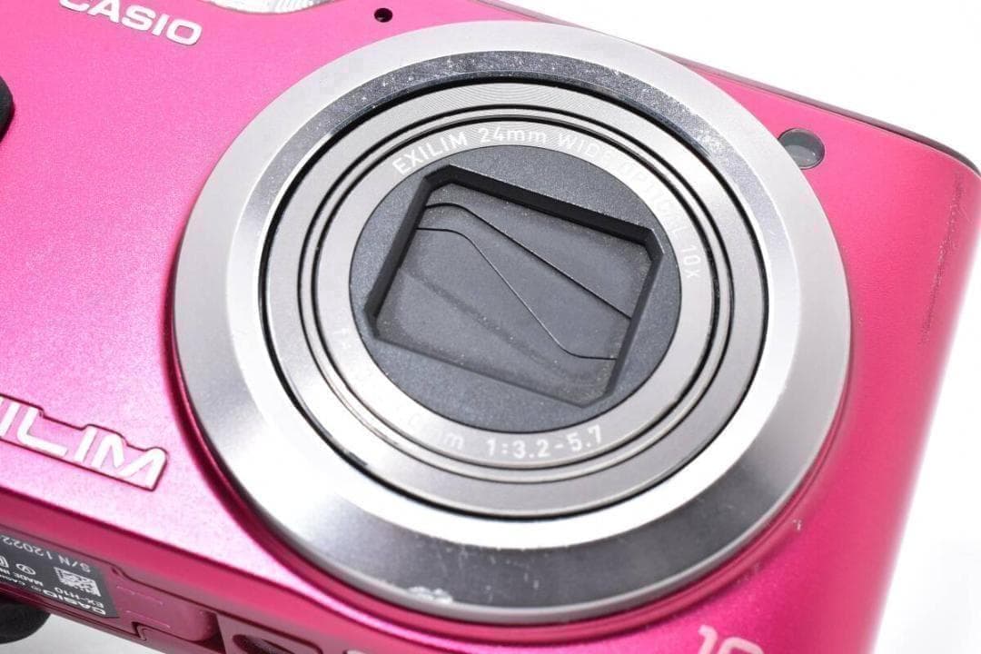 カシオ　CASIO EXILIM EX-H10 ピンク 通電確認のみ ＃A401