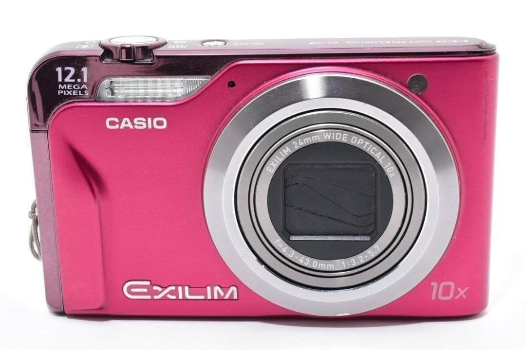 カシオ　CASIO EXILIM EX-H10 ピンク 通電確認のみ ＃A401