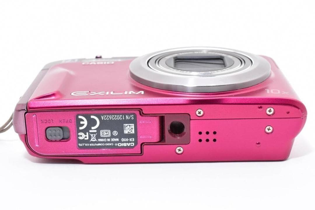 カシオ　CASIO EXILIM EX-H10 ピンク 通電確認のみ ＃A401