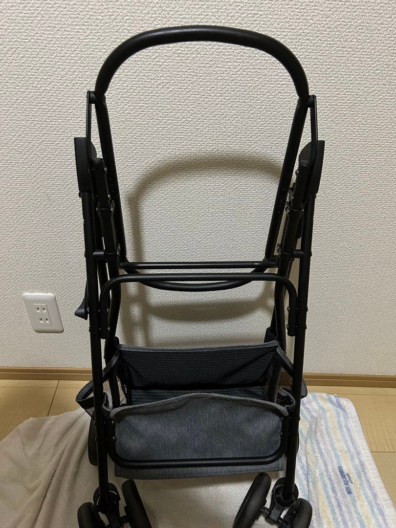 Richell ペットカート ミニモ グレー