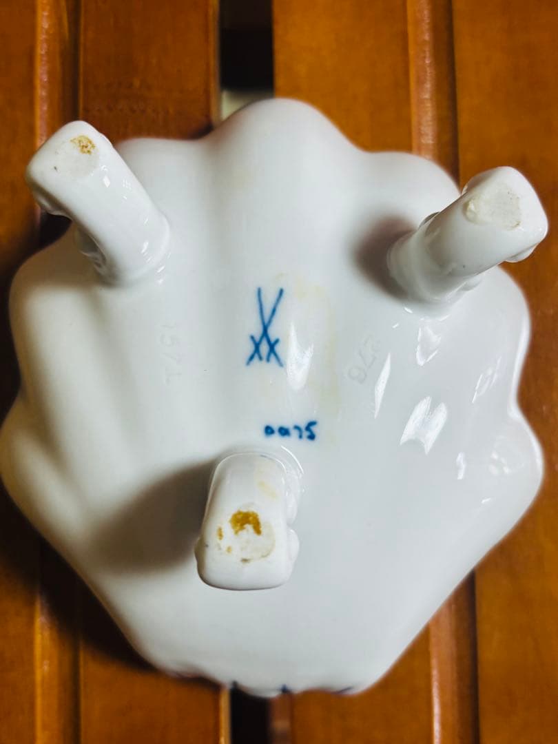 入手困難■マイセン　脚付き小皿　器■12cm