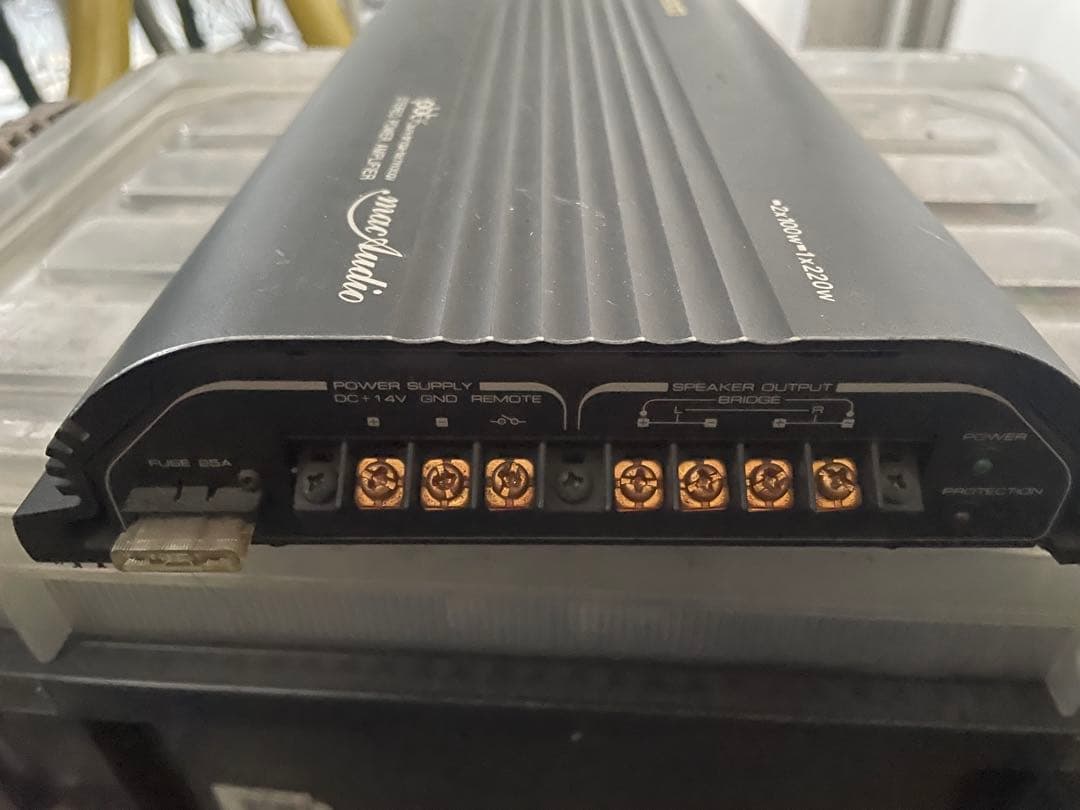 macAudio MP-2200 パワーアンプ