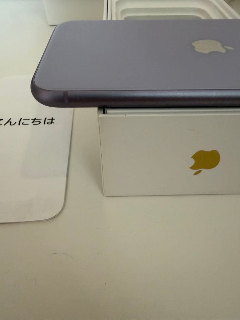 iPhone11 purple 128G SIMフリー　初期化済み