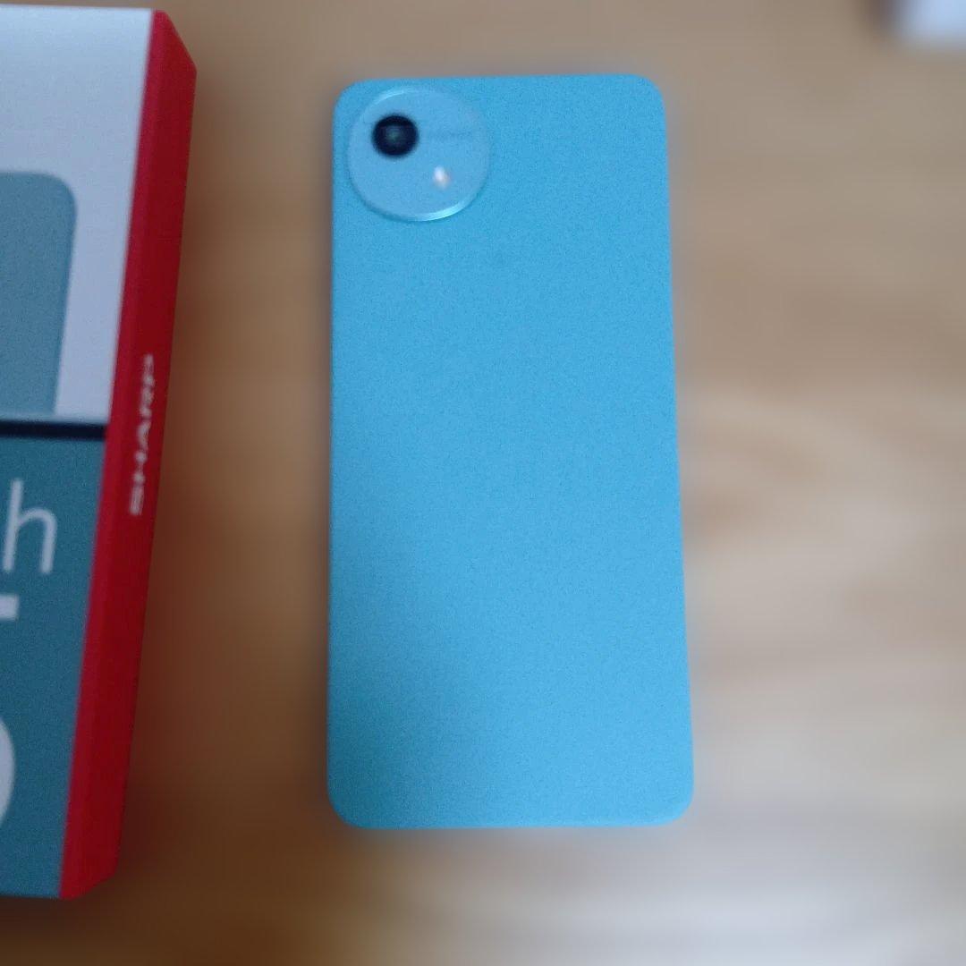 SHARP AQUOS wish 5 本体 ブルー SH-52F