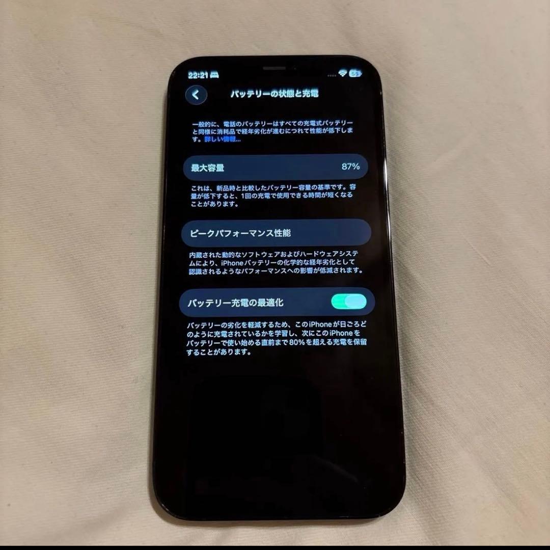 【ジャンク品】iPhone12 Pro 256gb