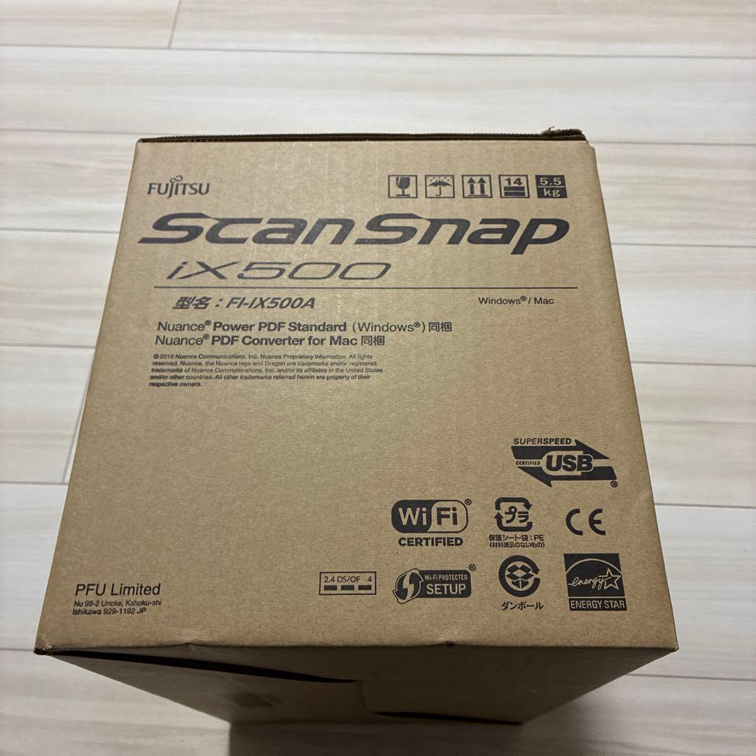 Fujitsu ScanSnap iX500Aドキュメントスキャナー