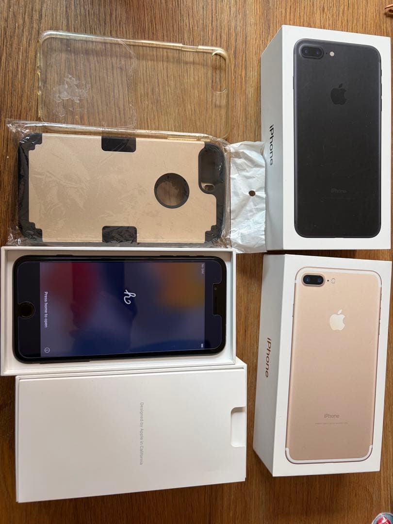 iPhone7plus ブラック 128gb バッテリー消耗率97%