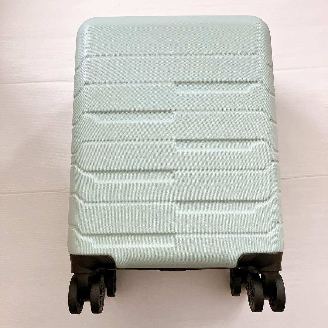 スーツケース LCC対応 機内持ち込み　グリーン　SSサイズ　26L 1〜2泊