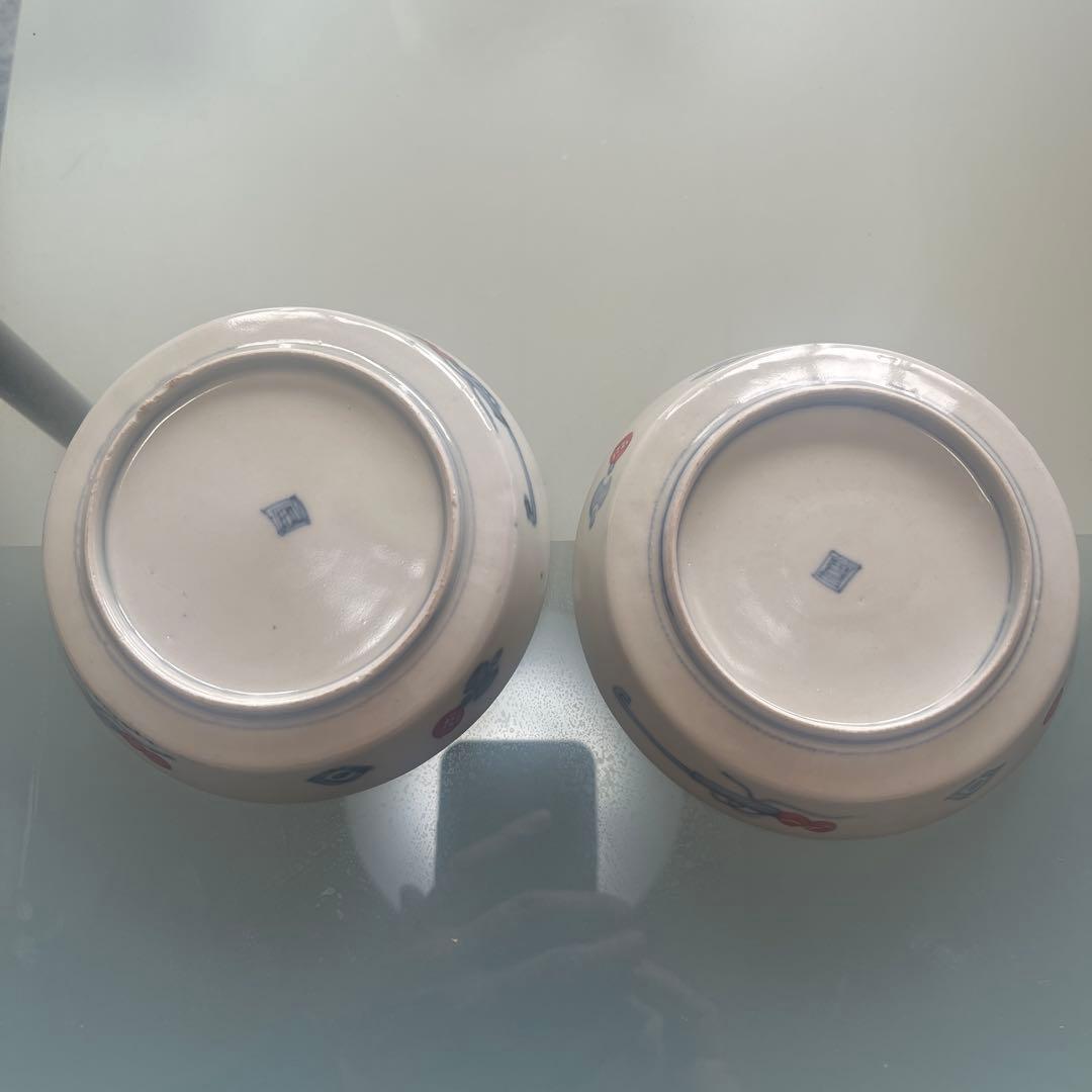 幕末　古伊万里　皿3客 金襴手