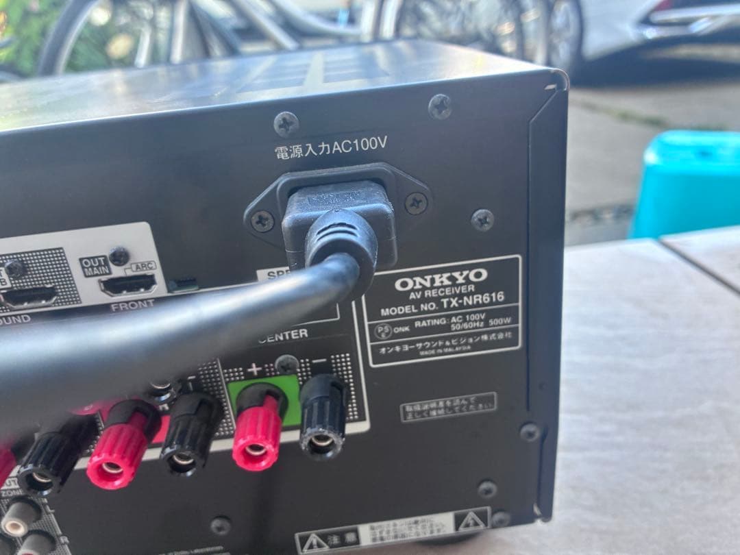 ONKYO　TX-NR616 AVアンプ