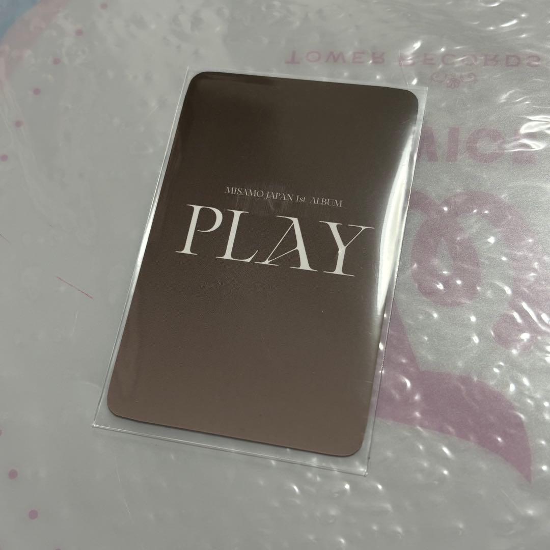 MISAMO『PLAY』withmuu特典トレカ 全３種コンプセット