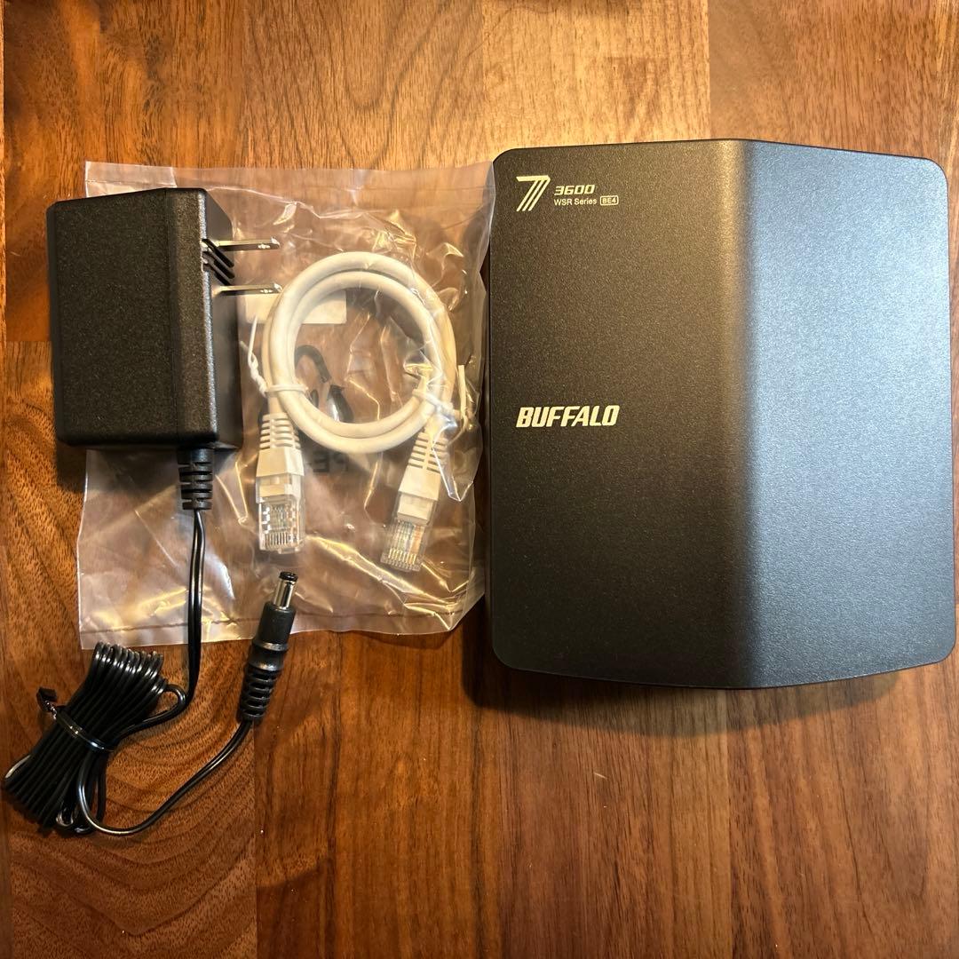 Buffalo WiFi7対応無線ルータ WSR3600BE4-KH