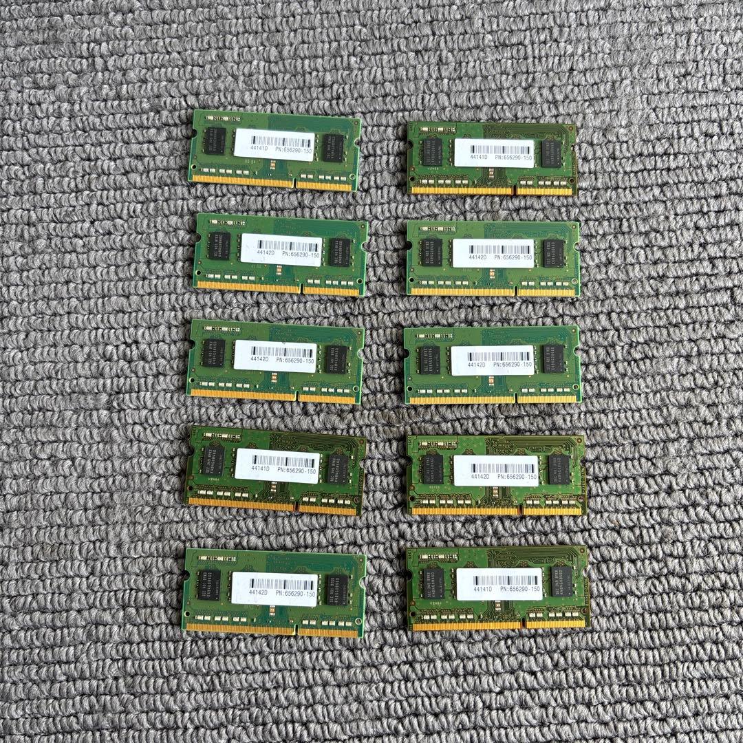 SAMSUNG ノートパソコン用　メモリ4GB×10枚　#B25-15y