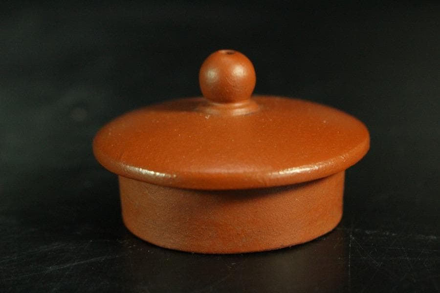 中国美術 煎茶 朱泥 茶器 在印(K-YC691)
