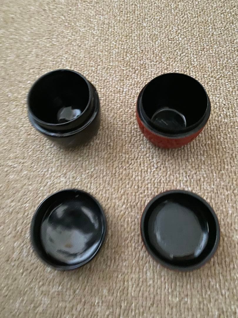 お茶道具　棗　２個　木製