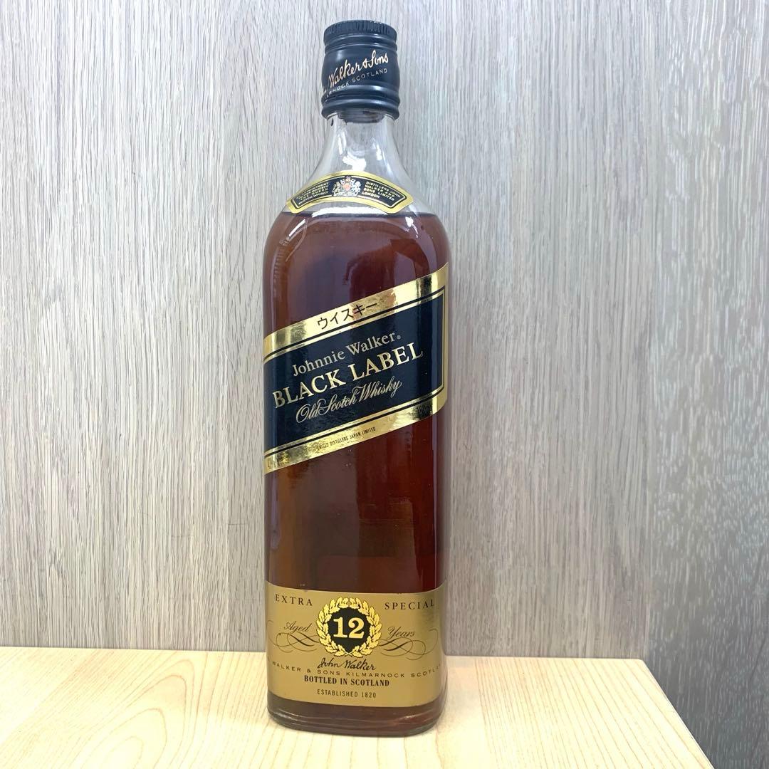 【未開栓】Johnnie Walker BLACK LABEL ジョニ黒箱入り