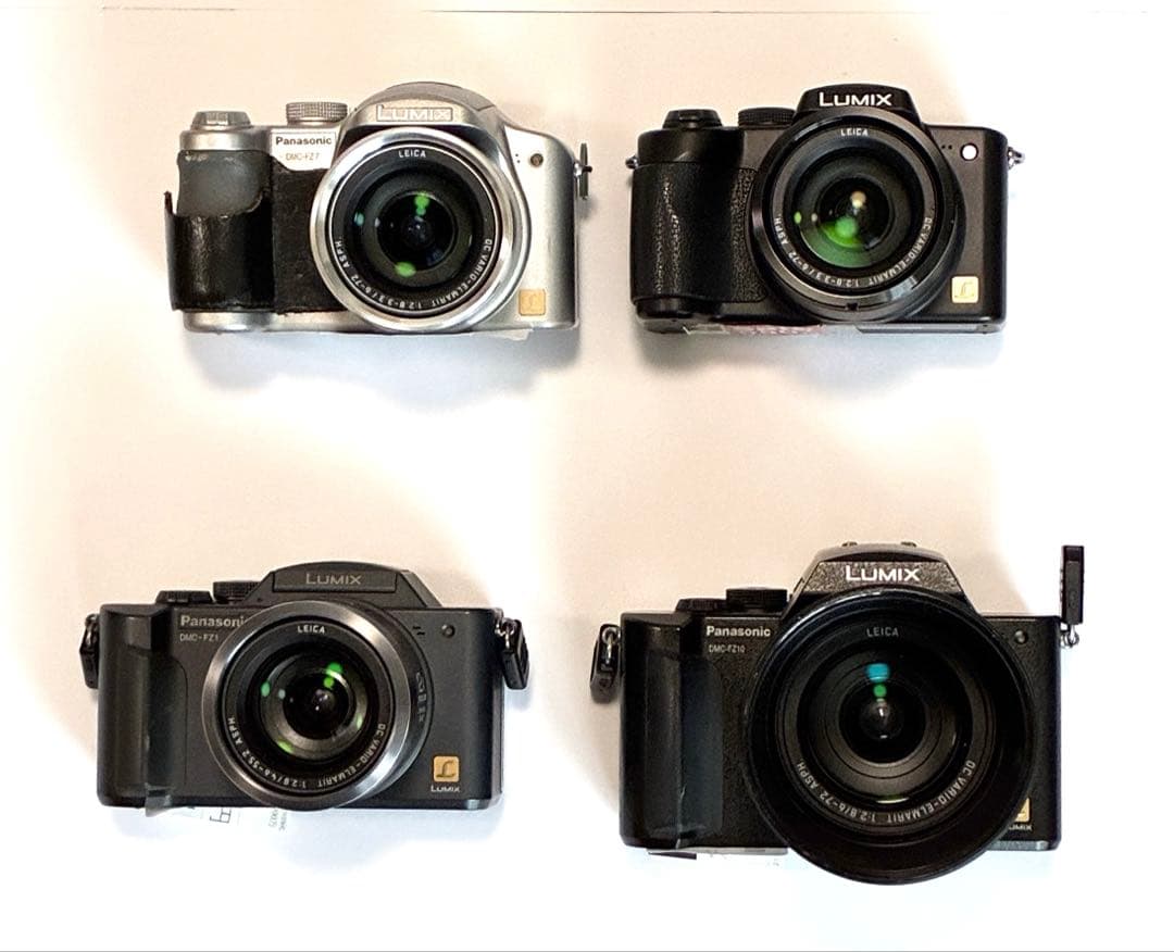 パナソニック／LUMIX DMC-FZ1・FZ5・FZ7・FZ10 4台セット
