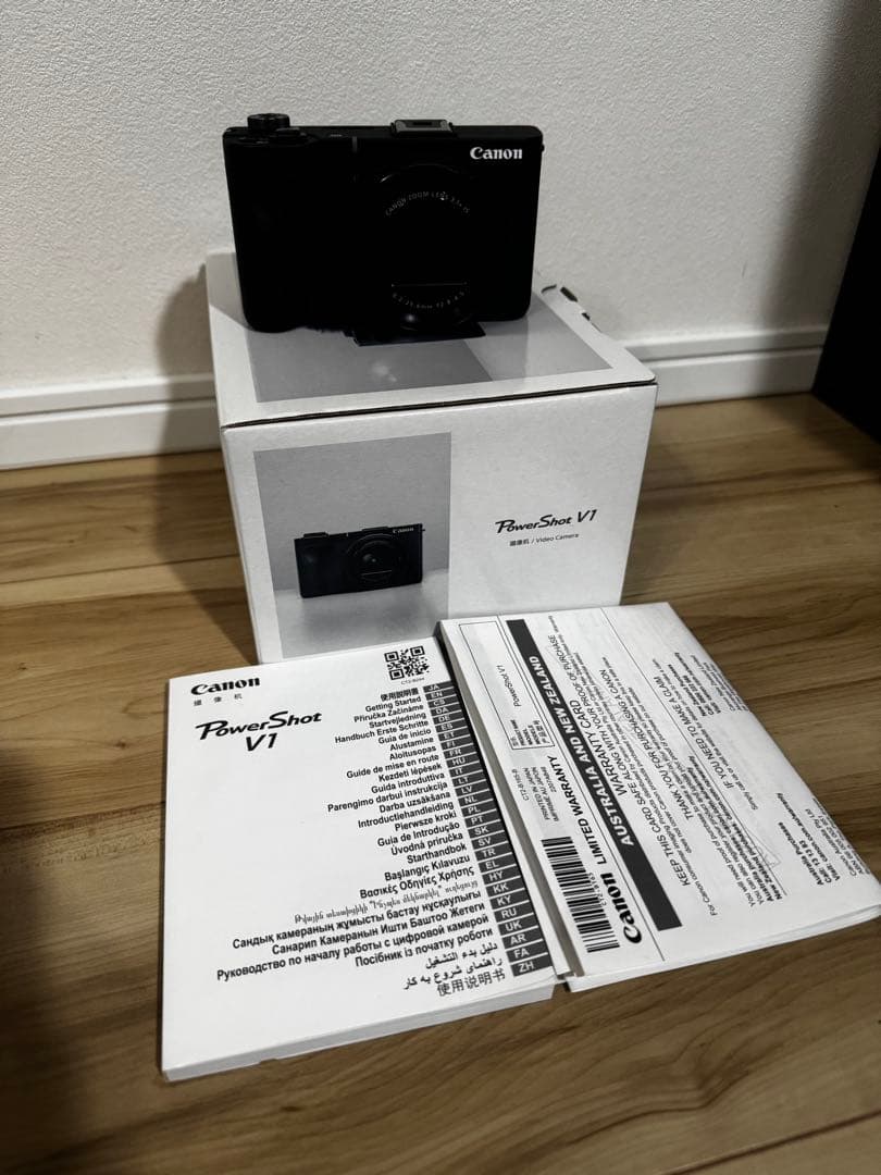 Canon PowerShot V1 コンパクトデジタルカメラ 美品