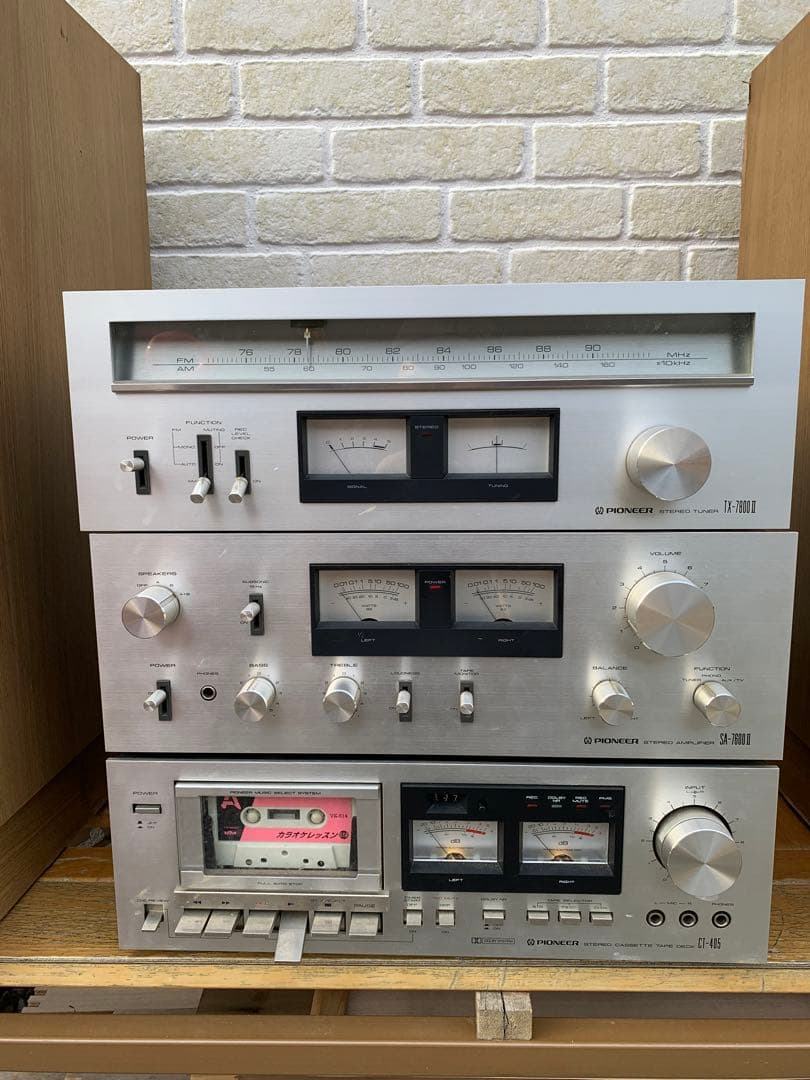 [少希]PIONEER システムCT-405 SA-7600Ⅱ TX-7800Ⅱ