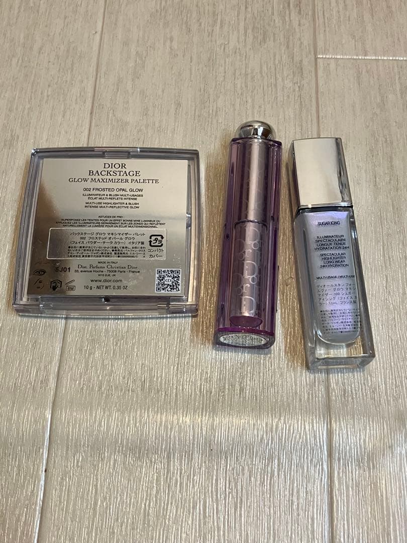 Dior バックステージ マキシマイザーパレット、グロウマキシマイザー、チーク