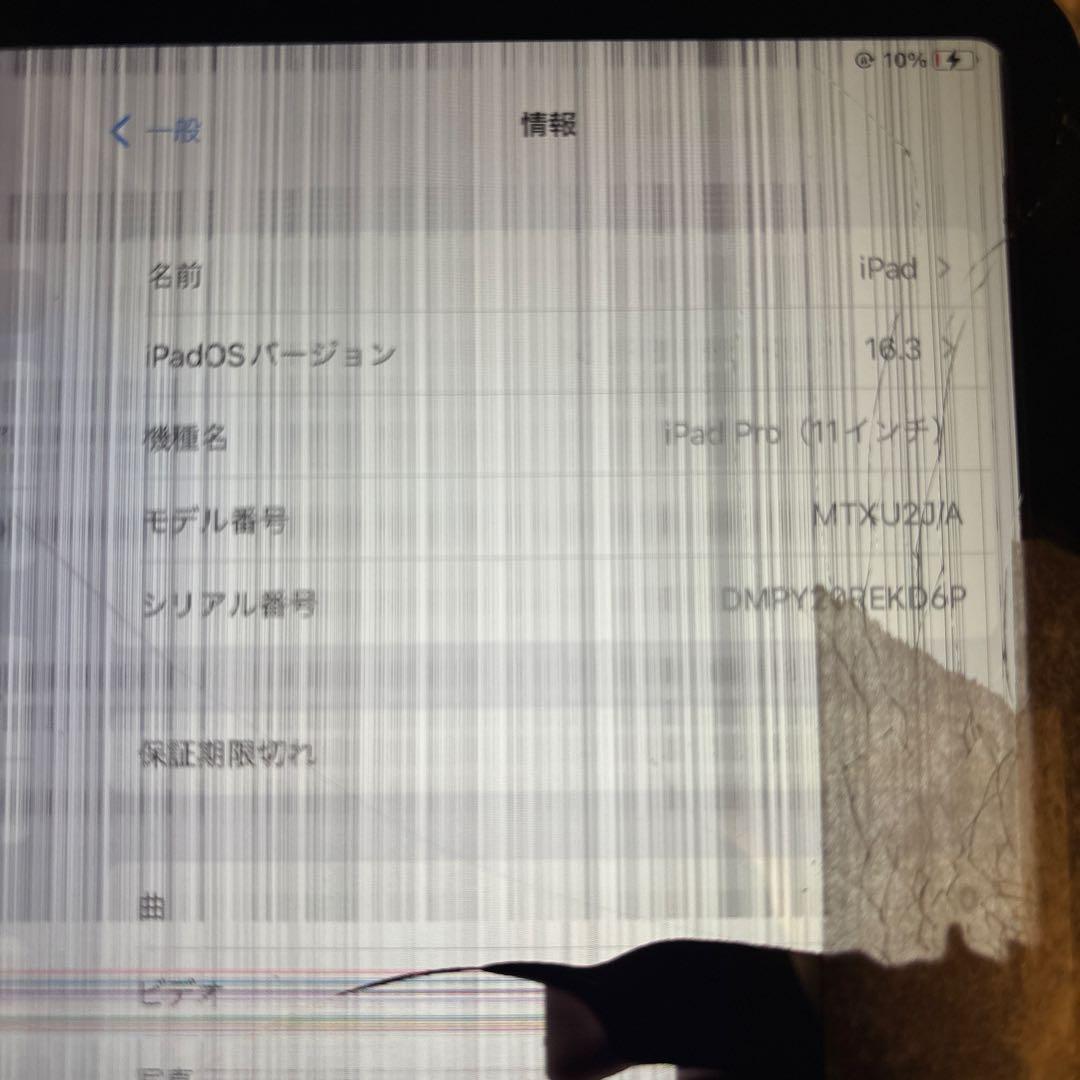 Apple iPad Pro (11インチ) シルバー