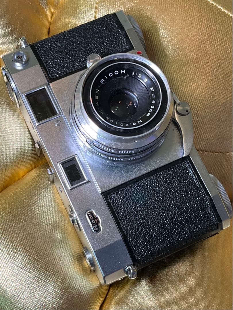 RICOH S-2 富岡光学製レンズ 希少な底面レバー 整備済動作良品