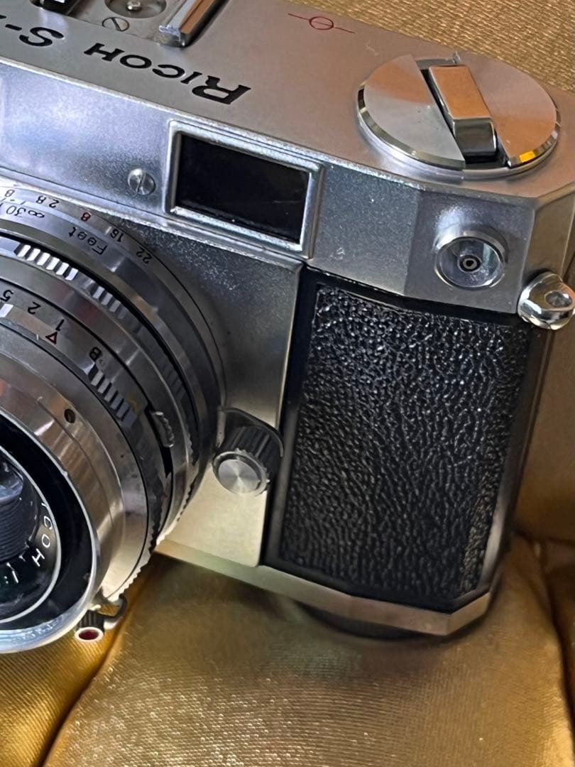 RICOH S-2 富岡光学製レンズ 希少な底面レバー 整備済動作良品