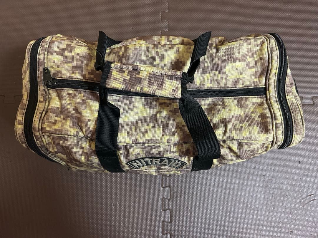 NITRAID ナイトレイド ダッフルバッグ モザイクウィード リアルウィード