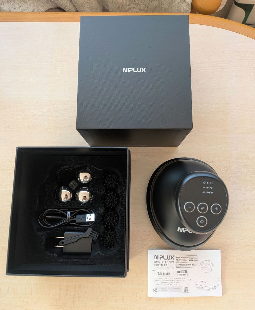 NIPLUX ヘッドスパ プレミアム EMS HEAD SPA PREMIUM