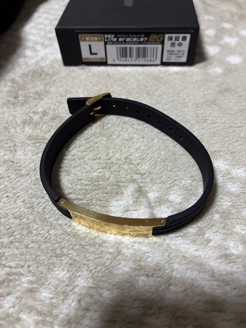 健康アクセサリー SEV Line Bracelet 2G L