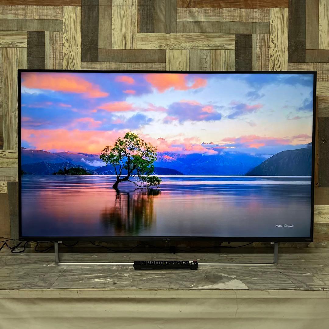 全国送料込❣️アイリスオーヤマ55型ネット動画対応4Kチューナー内蔵スマートTV