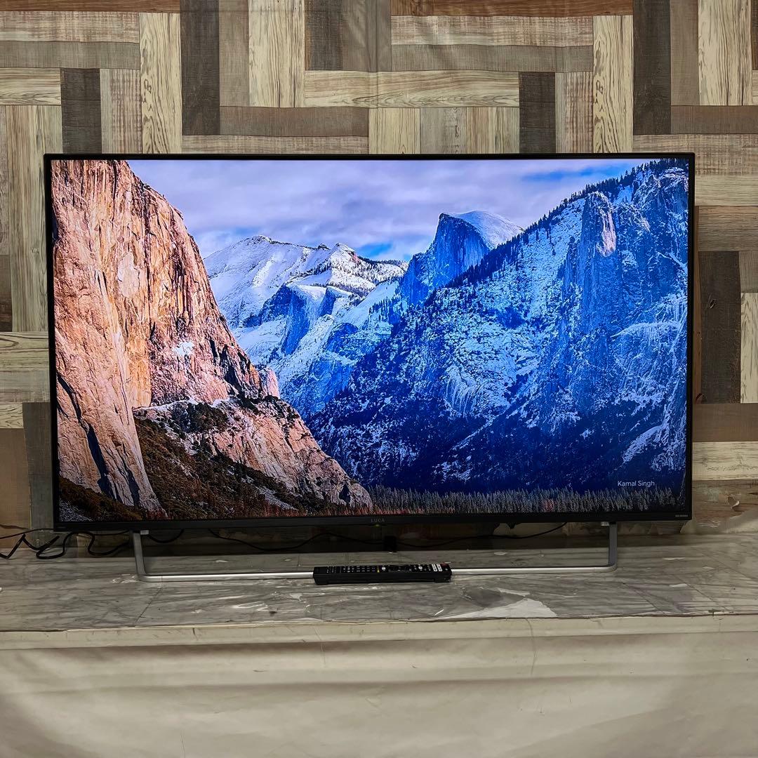 全国送料込❣️アイリスオーヤマ55型ネット動画対応4Kチューナー内蔵スマートTV