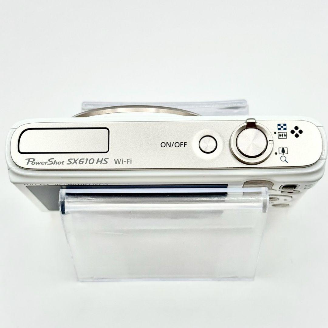 【極美品】Canon PowerShot SX610 HS コンデジ ホワイト