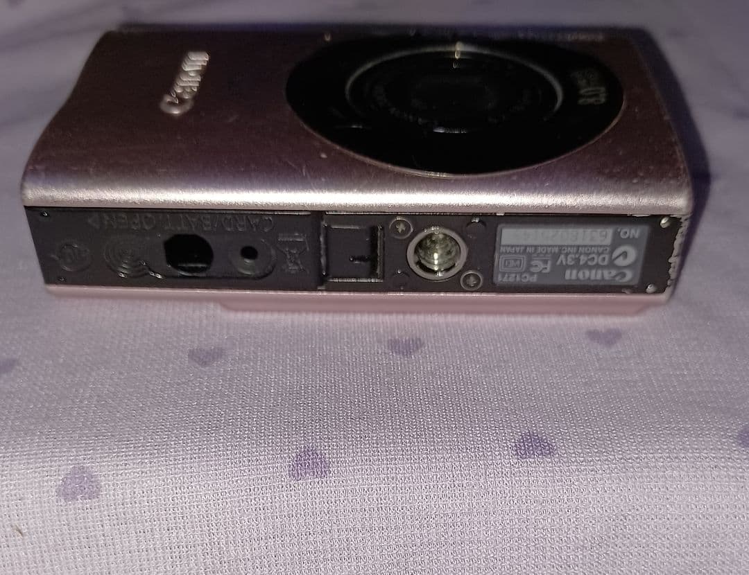 Canon IXY Digital 　シルバー　ピンク　デジタルカメラ　セット