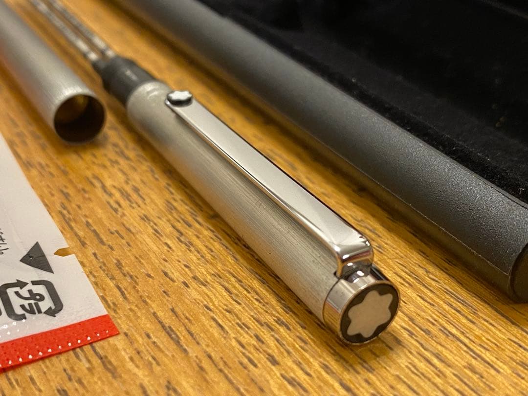 【未使用に近い・極美品】MONTBLANC モンブラン 2色ボールペン Sライン