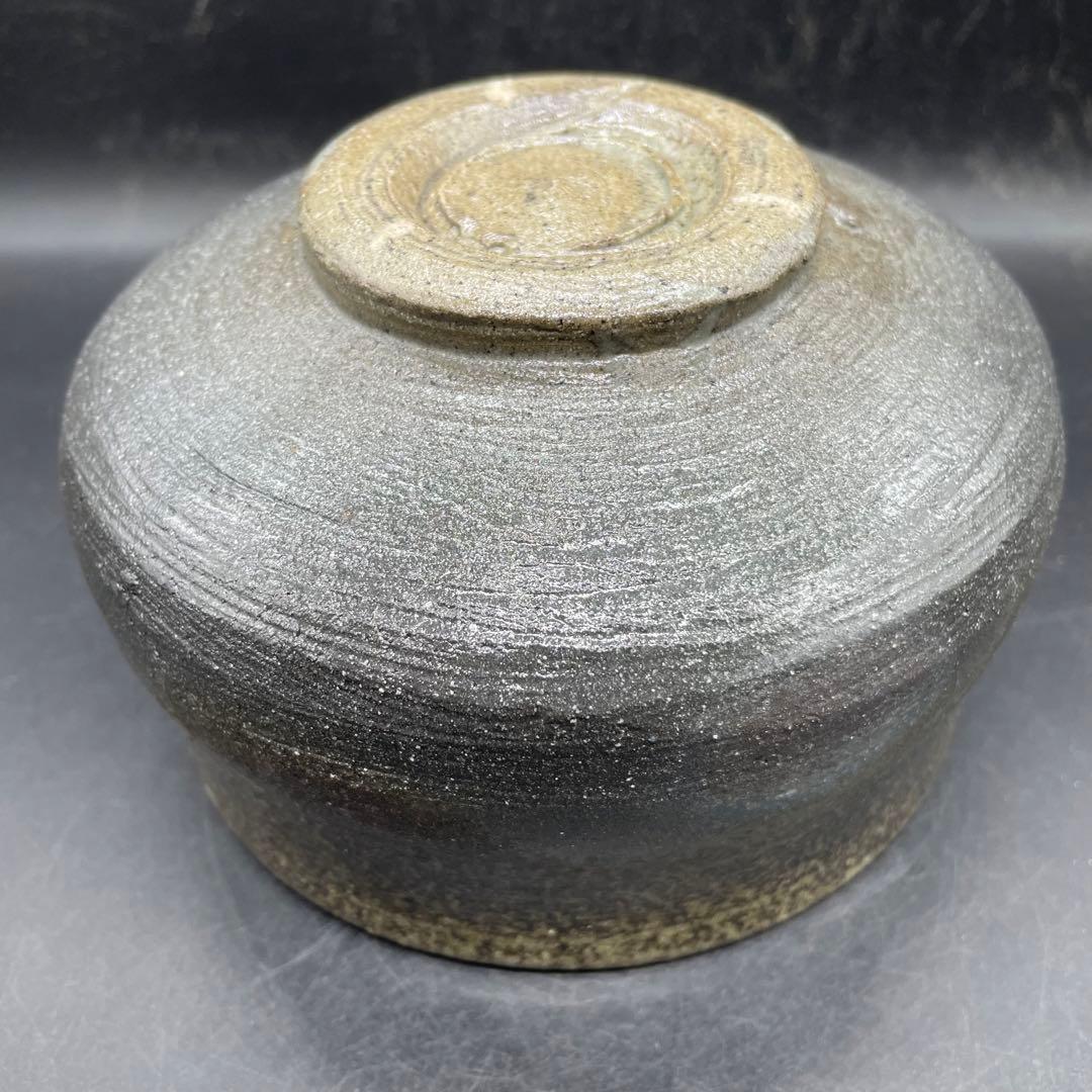 【312】美濃焼 宝山窯 自然灰釉抹茶茶碗 加納臣峰