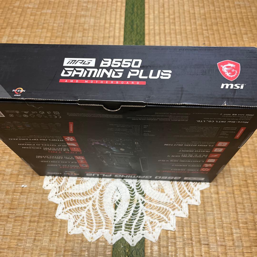 新品未使用☆msi B550 GAMING PLUS