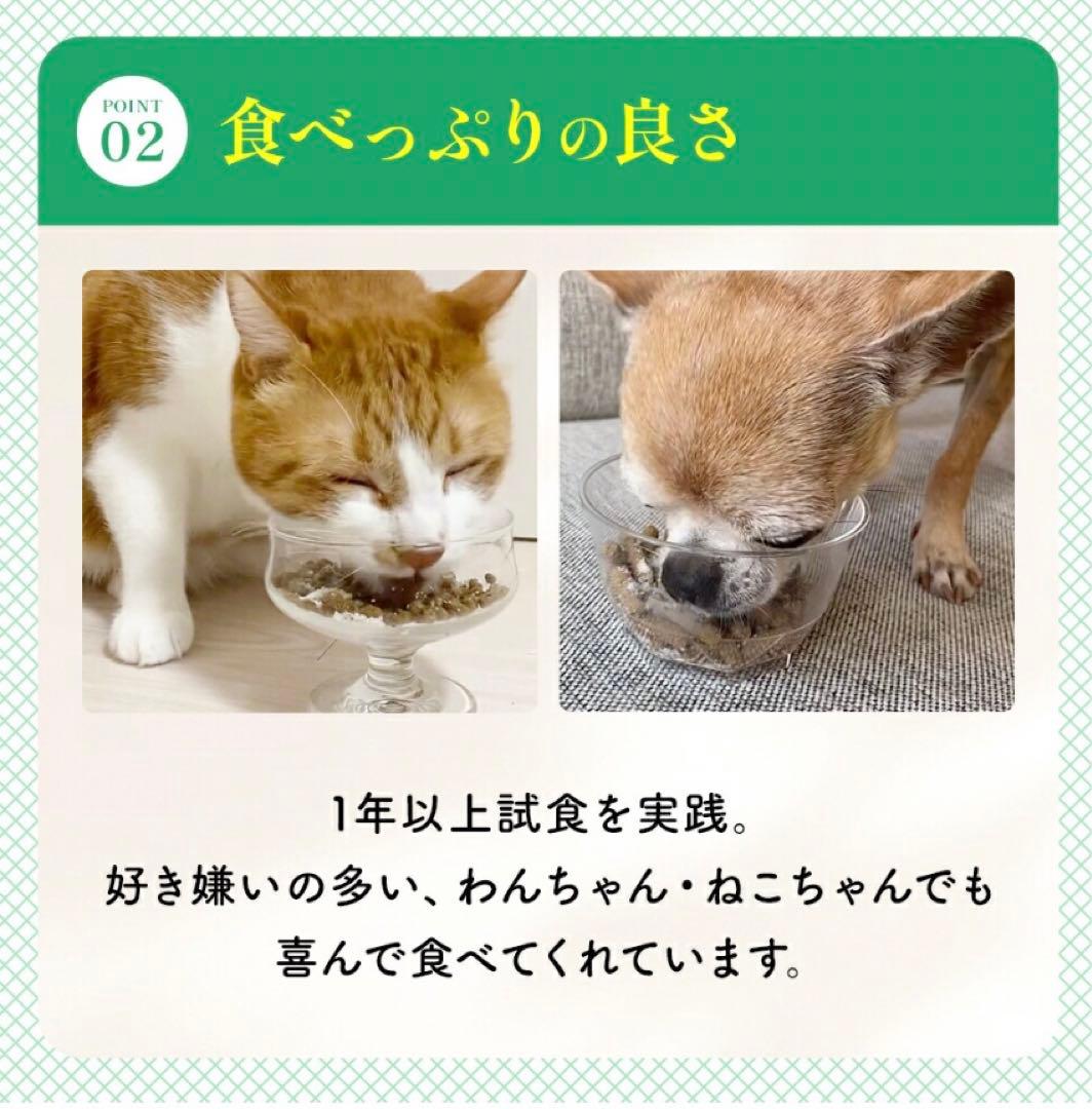 ★犬猫生活★犬猫用 デンタルふりかけ 30包×2＆ピューレ10本セット国産無添加