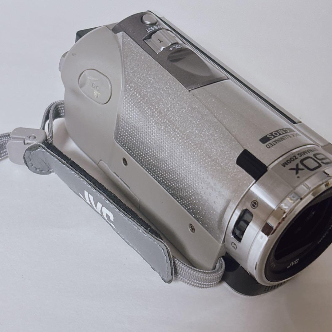 JVCケンウッド ビデオカメラ Everio GZ-E60 予備バッテリー付