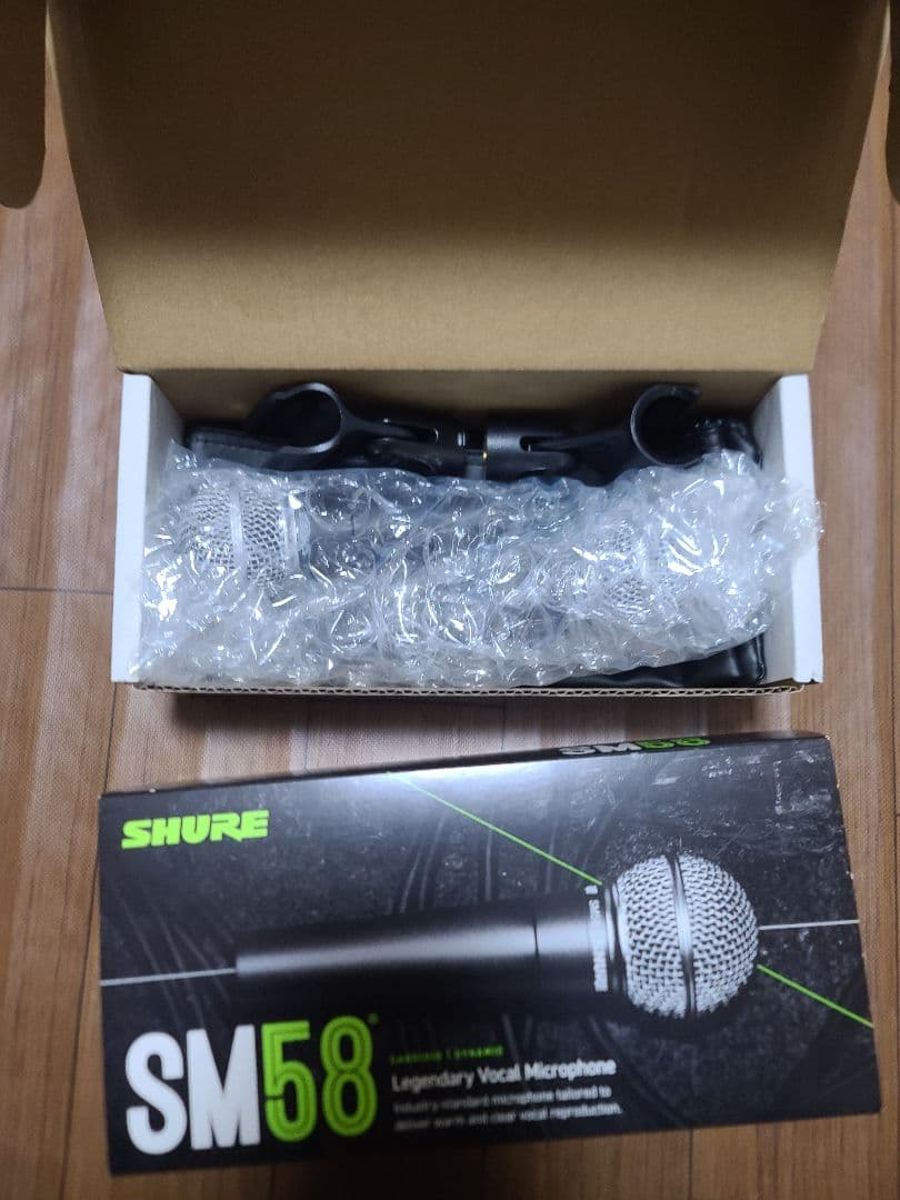 新品 SHURE SM58 LCE ダイナミックマイク 2本セット