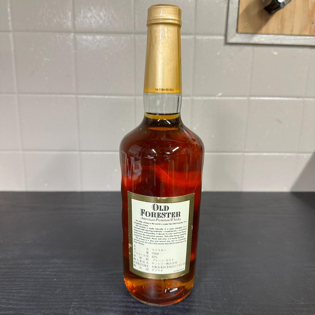新品　OLD FORESTER オールドフォレスター　ウイスキー 750ml