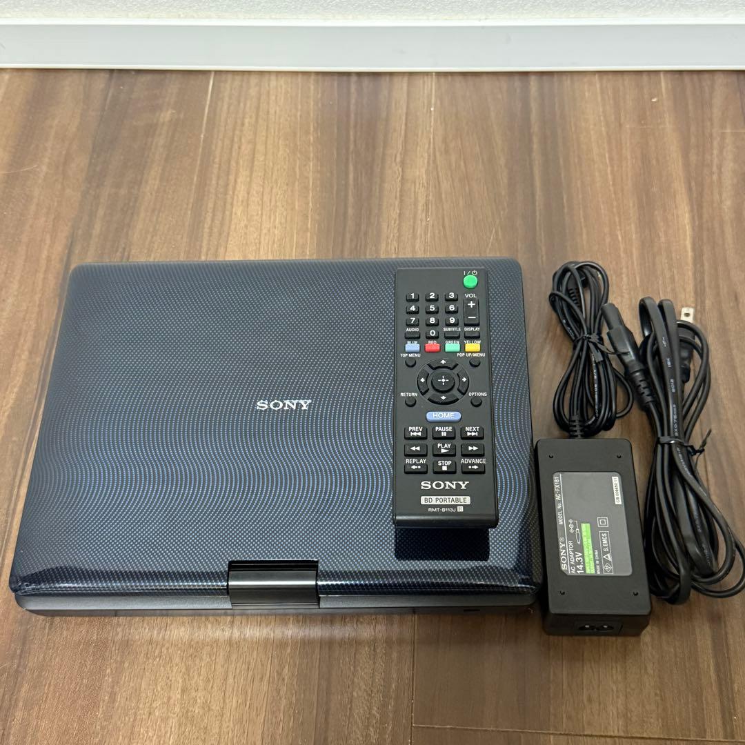 【ほぼ未使用】SONY ソニー BDP-SX1 ブルーレイ ポータブルプレーヤー