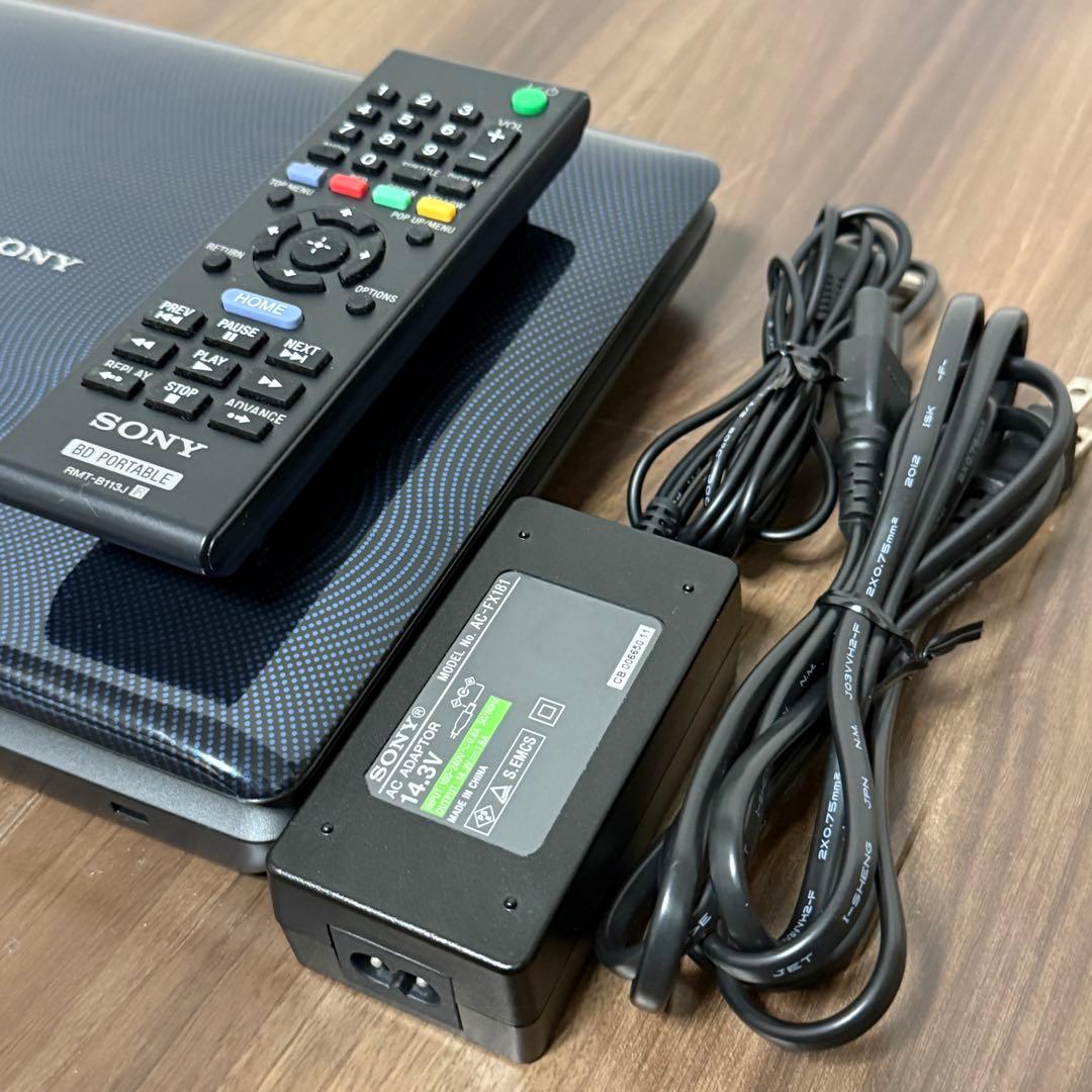 【ほぼ未使用】SONY ソニー BDP-SX1 ブルーレイ ポータブルプレーヤー