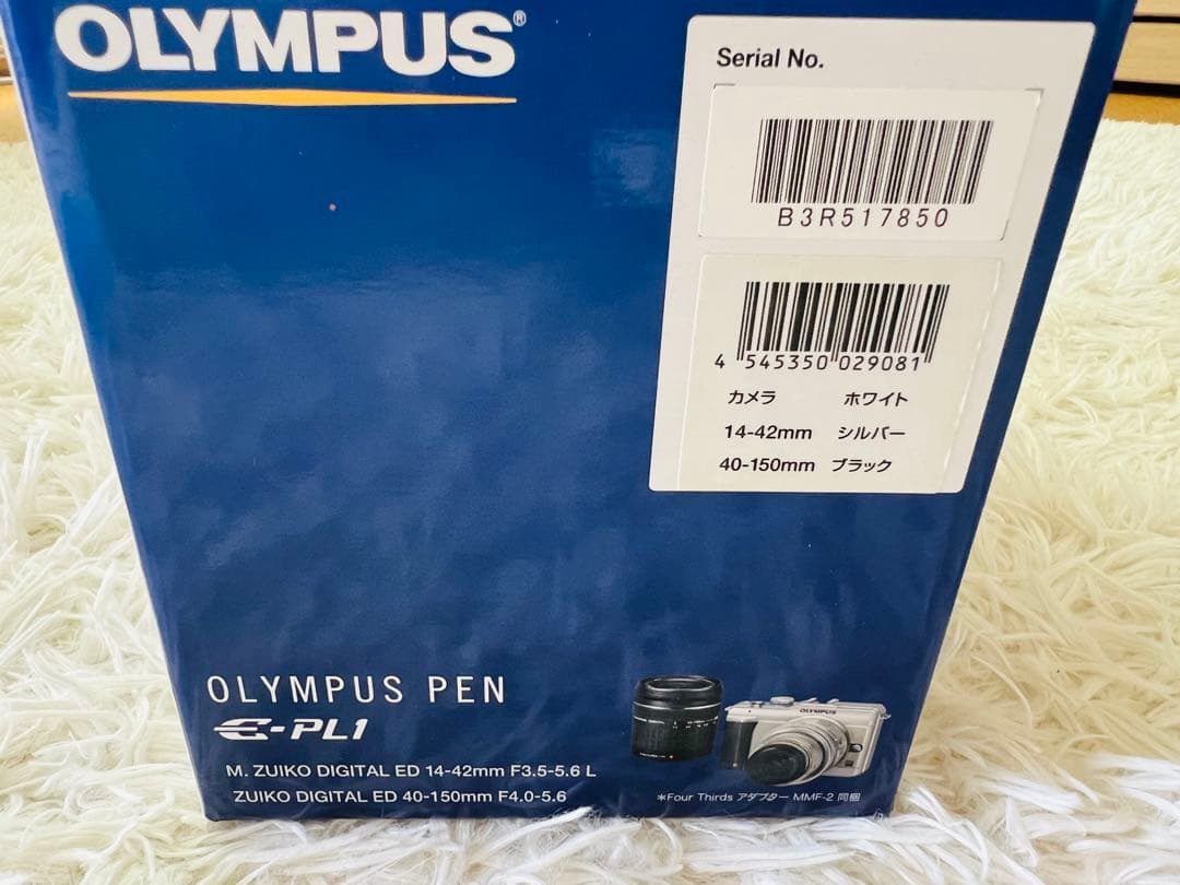 OLYMPUS E-PL1 ダブルズームキット ホワイト付属品完備品