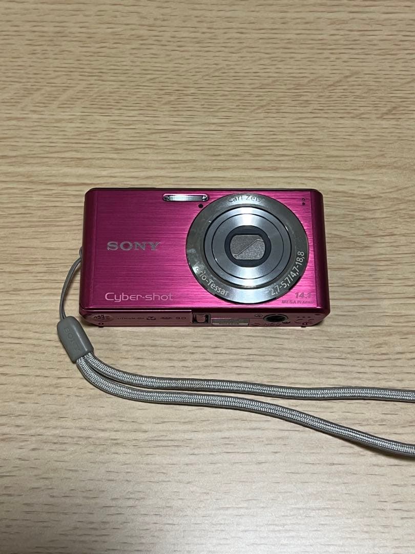 【動作確認済】SONY Cyber Shot デジカメ DSC-W530 ピンク